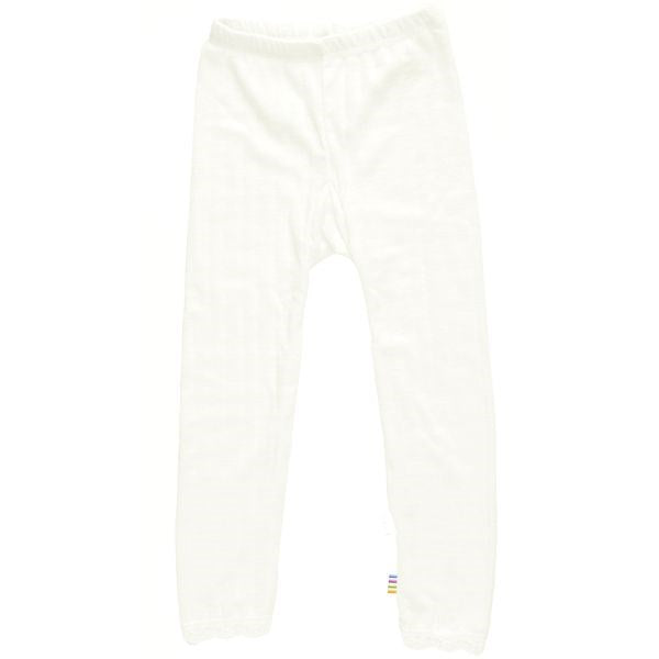 Uld/Silke Rib Nature Leggings - Joha → Luksusbaby.dk