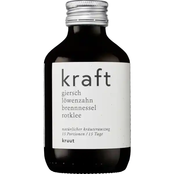 Bio Kraft natürlicher Kräuterauszug