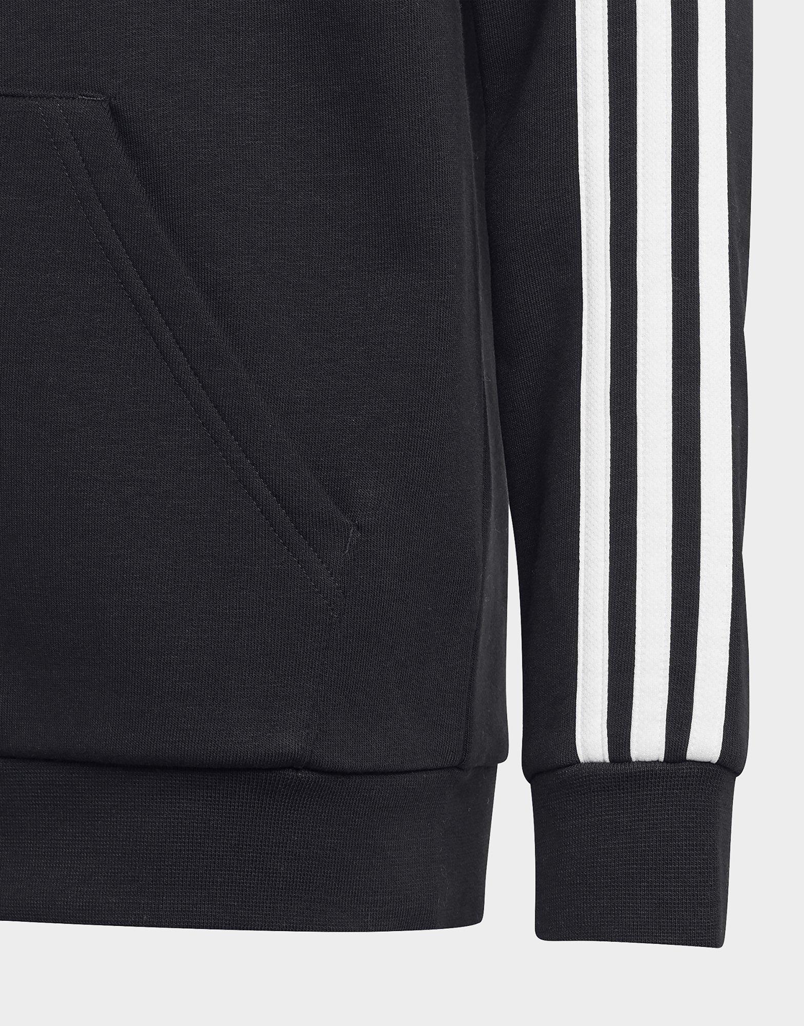 adidas Veste à capuche entièrement zippée en molleton Essentials 3-Stripes