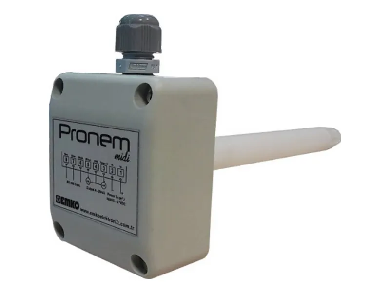 Emko PMD-D-H0/T0.1.0.2 Temperaturtransducer -20 til 80 °C Analog strøm (L x B x H) 70 x 60 x 195 mm