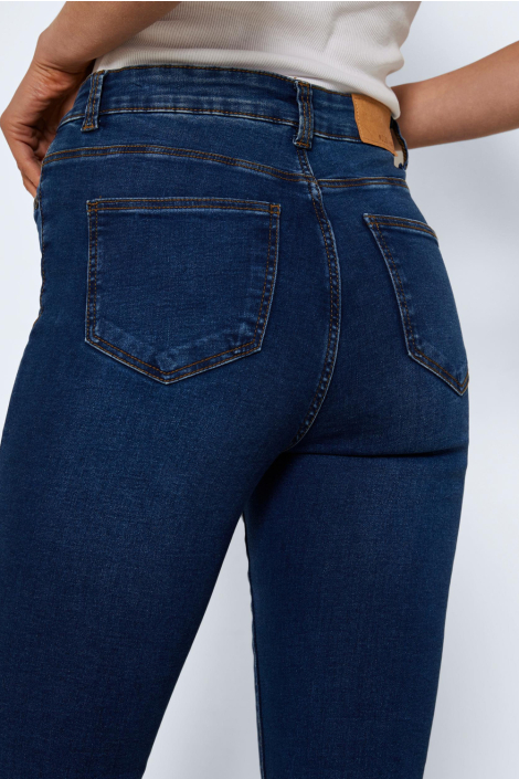 Noisy may blauwe dames jeans