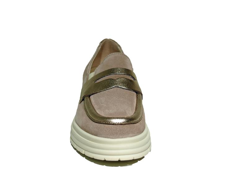 DL Sport 5697 Velour Ivory Marsala Platino