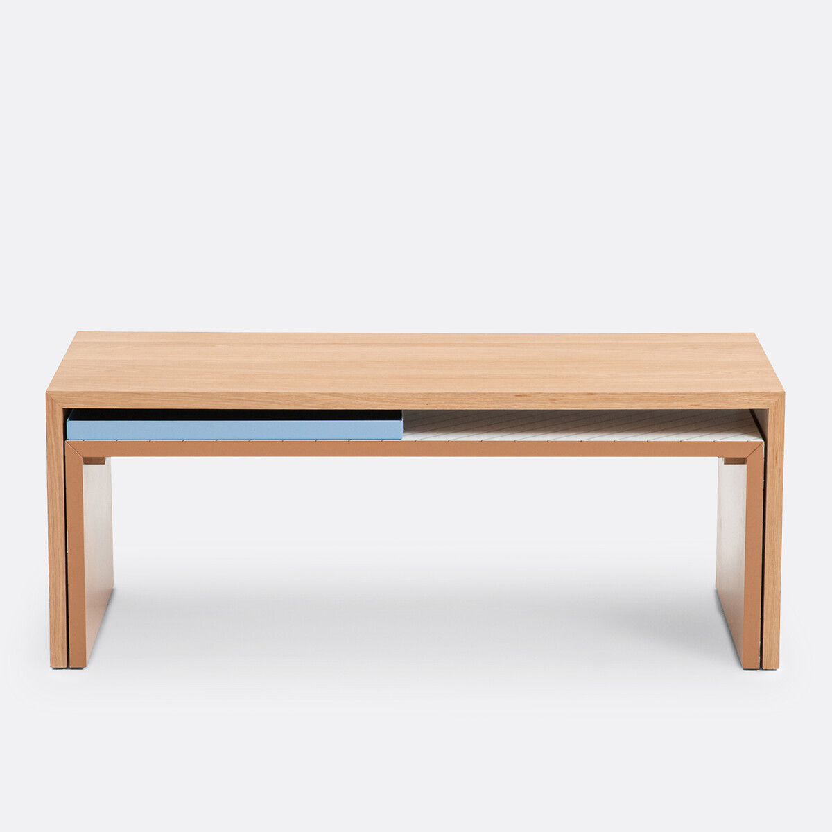 LA REDOUTE INTERIORS<br>Mesa de centro Mimi com platô de encaixe