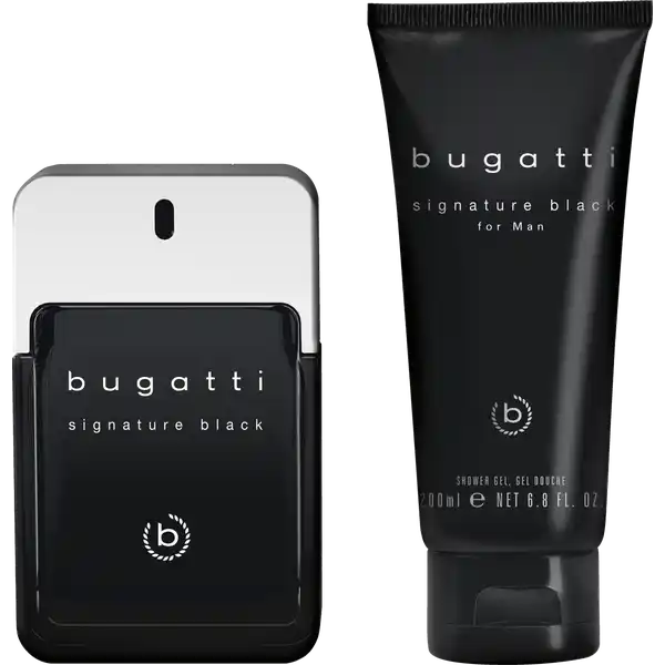Signature man black Geschenkset
