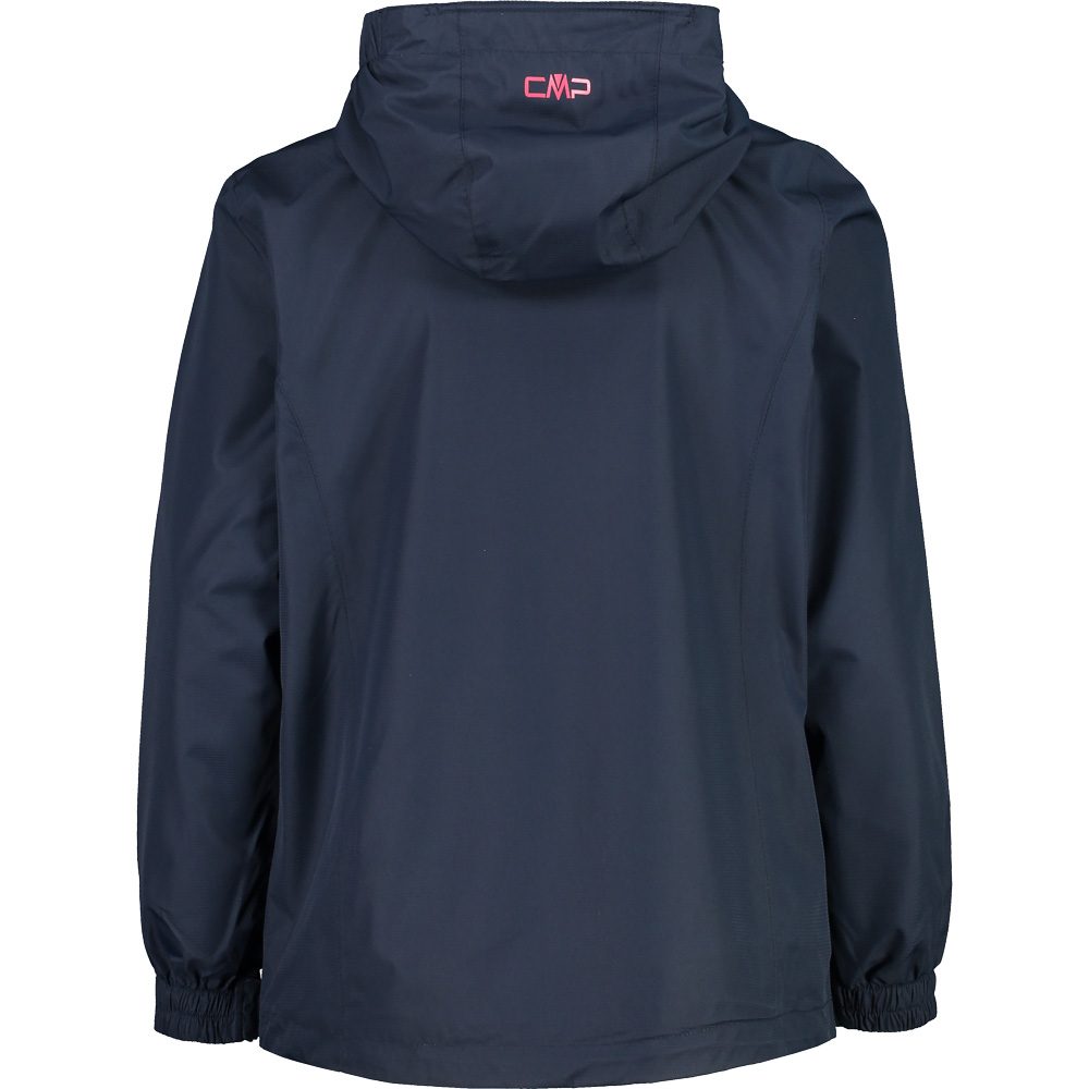 CMP Regenjacke mit Kapuze Kinder black blue