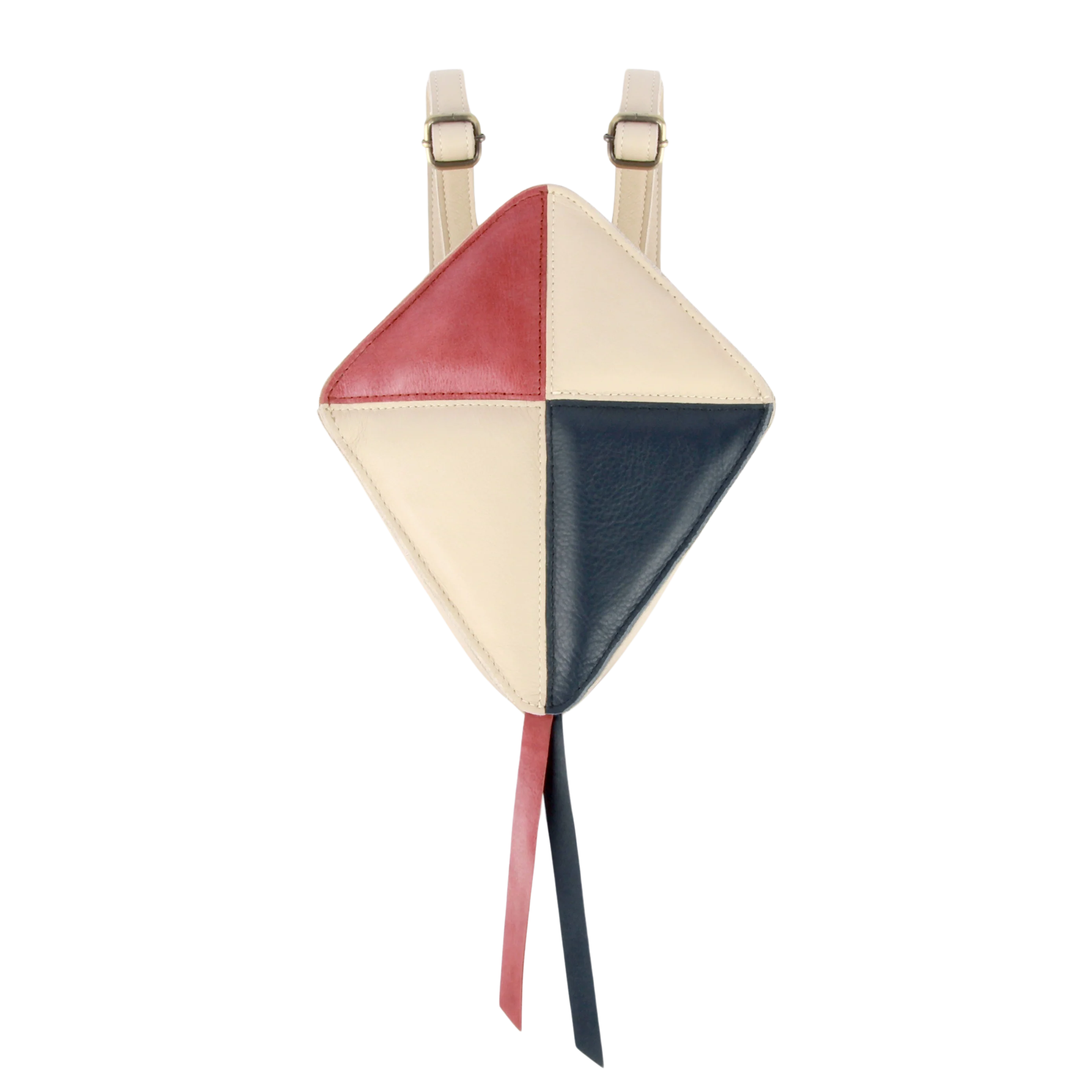 Nino Backpack | Kite | Cream Leather
