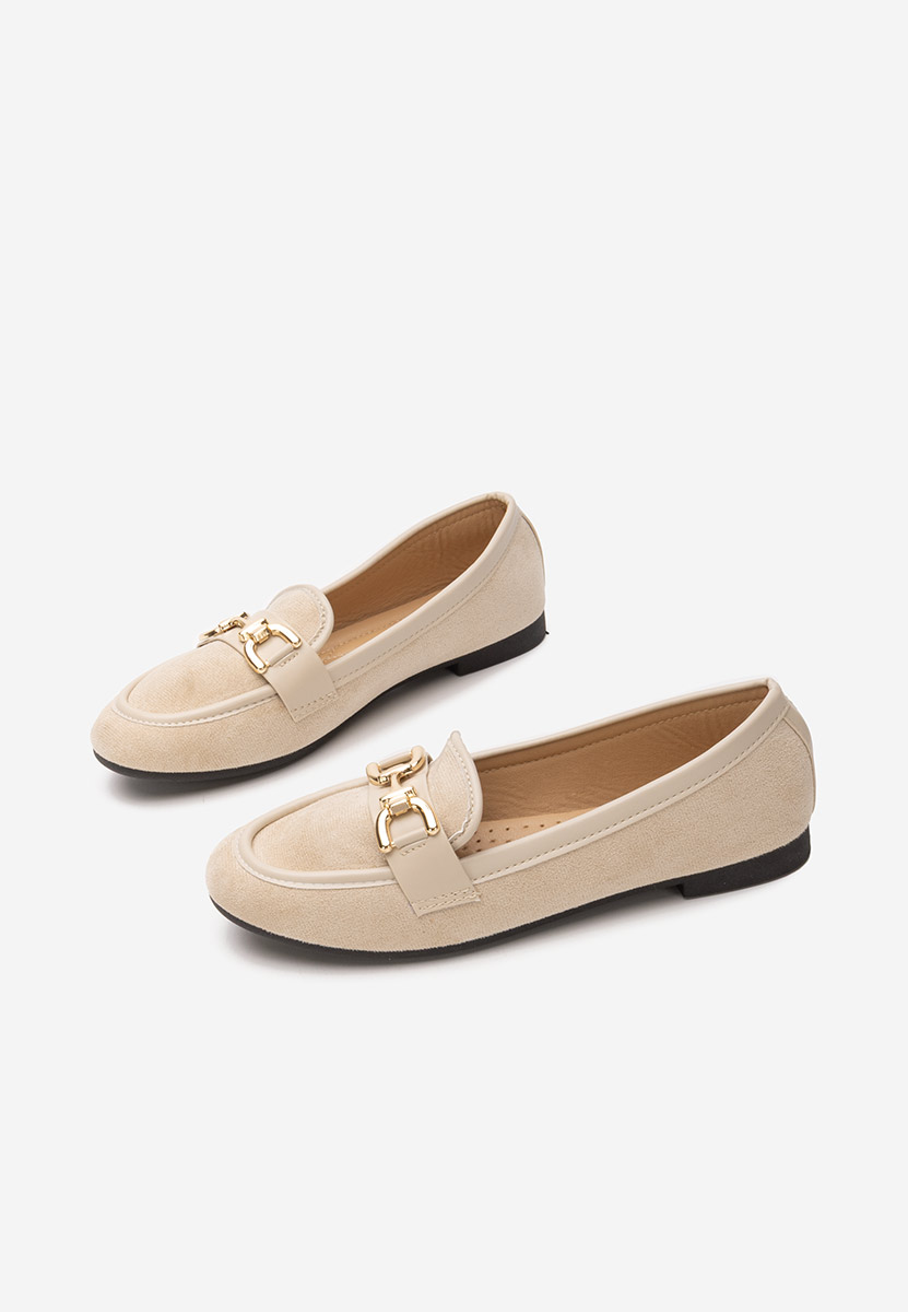 Mocassins femme beige Maribel V2