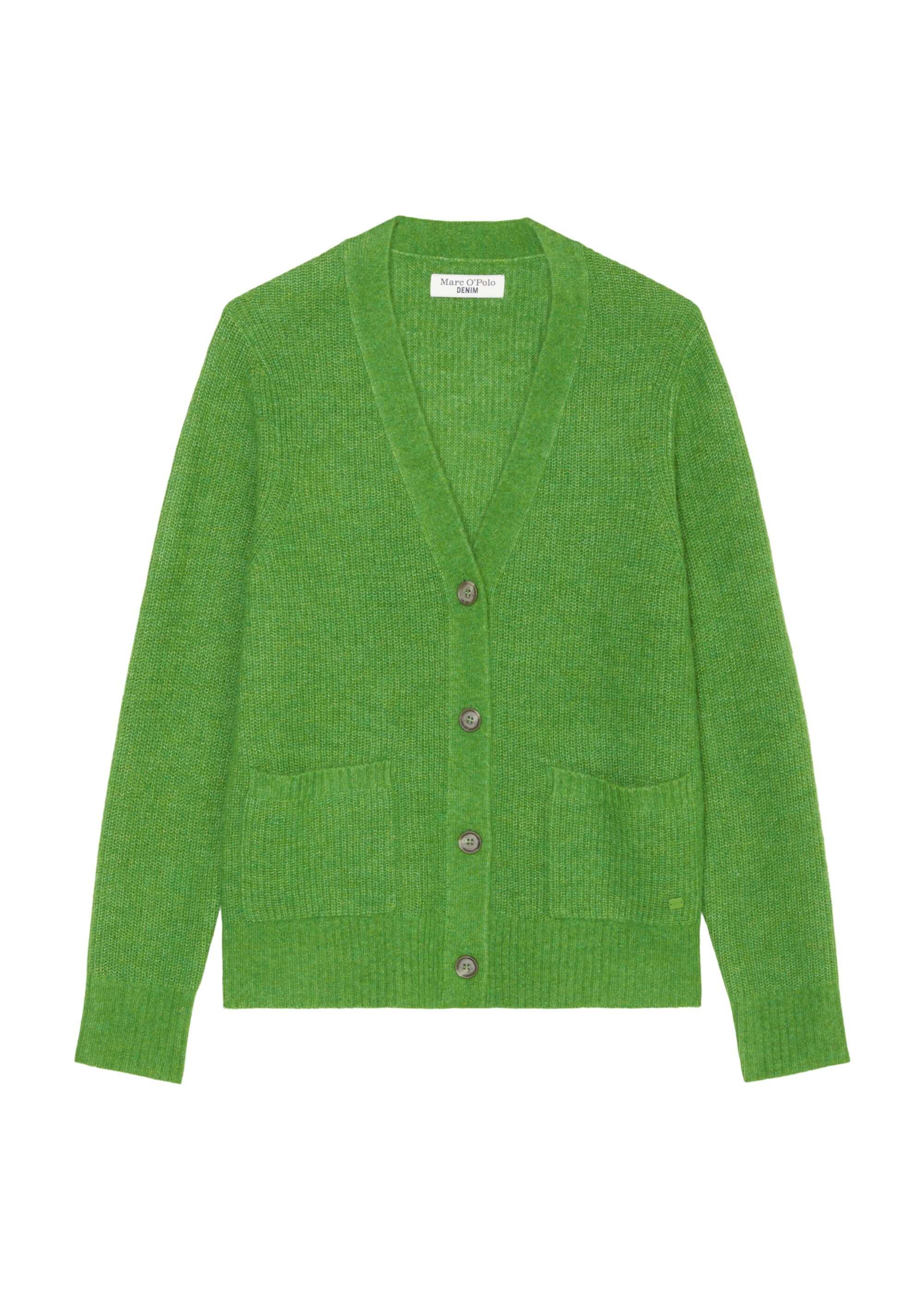 V-Neck-Cardigan loosemit Baby-Alpakawolle