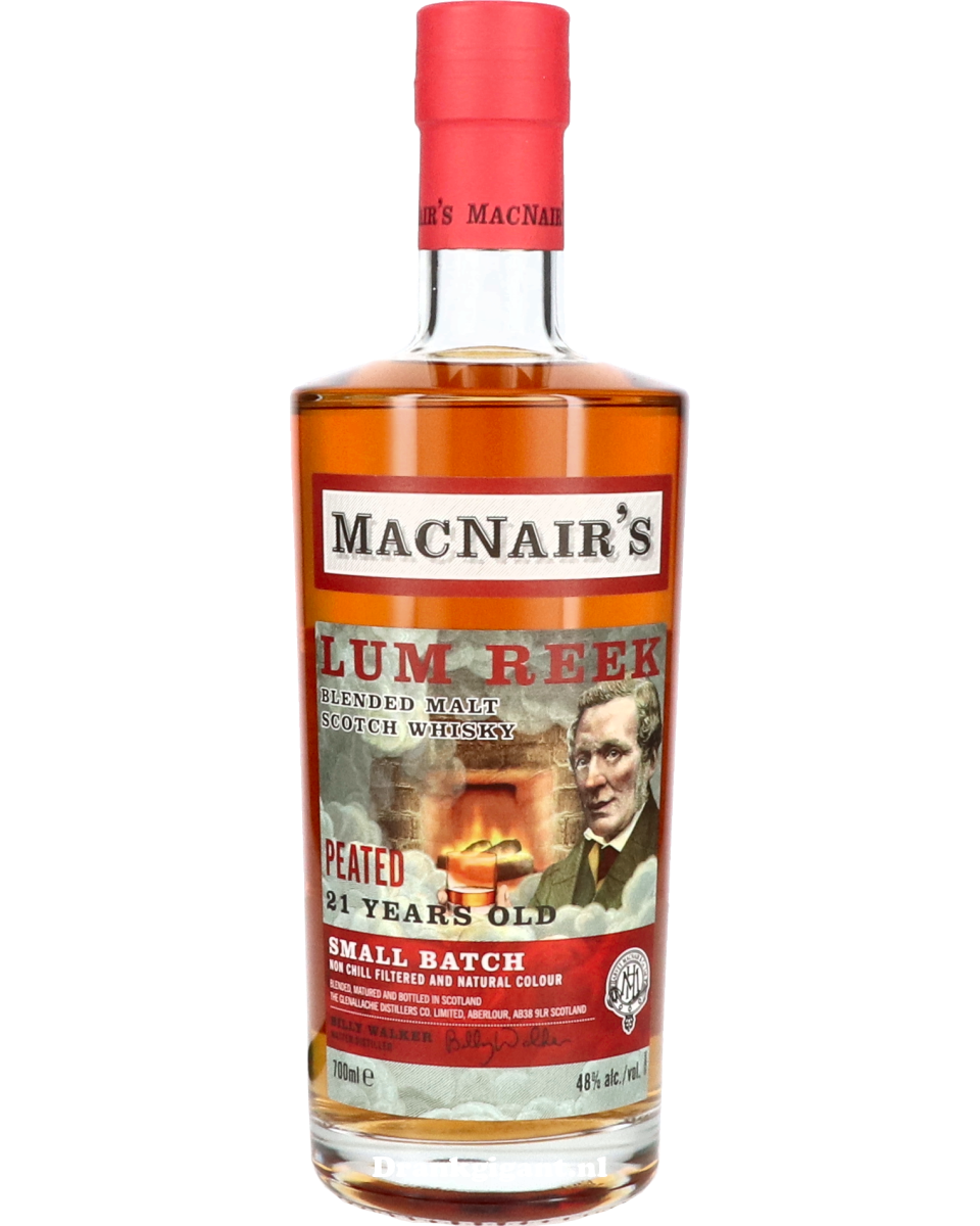 Macnair's Lum Reek Whisky 21 Year 70 cl