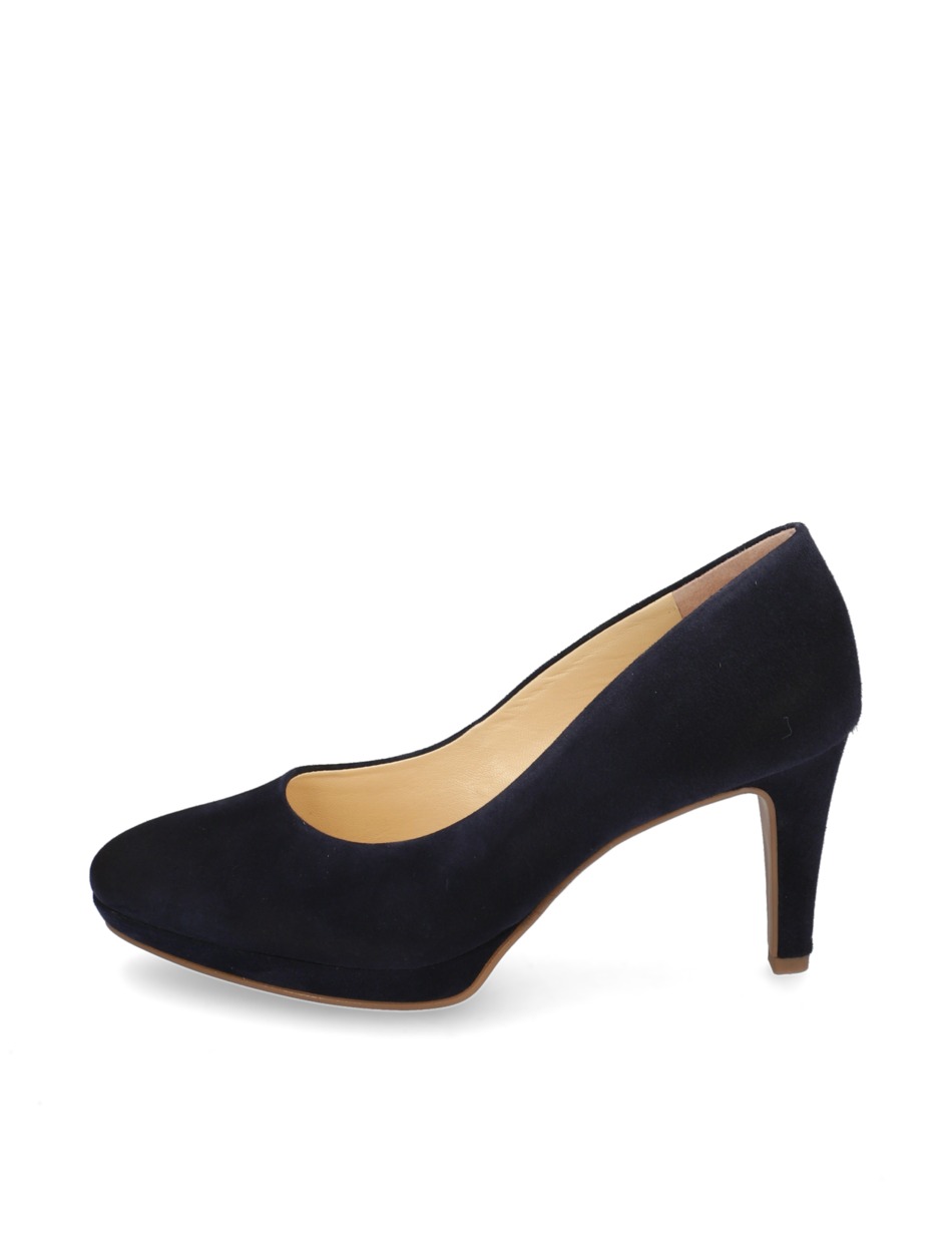Veloursleder Pumps