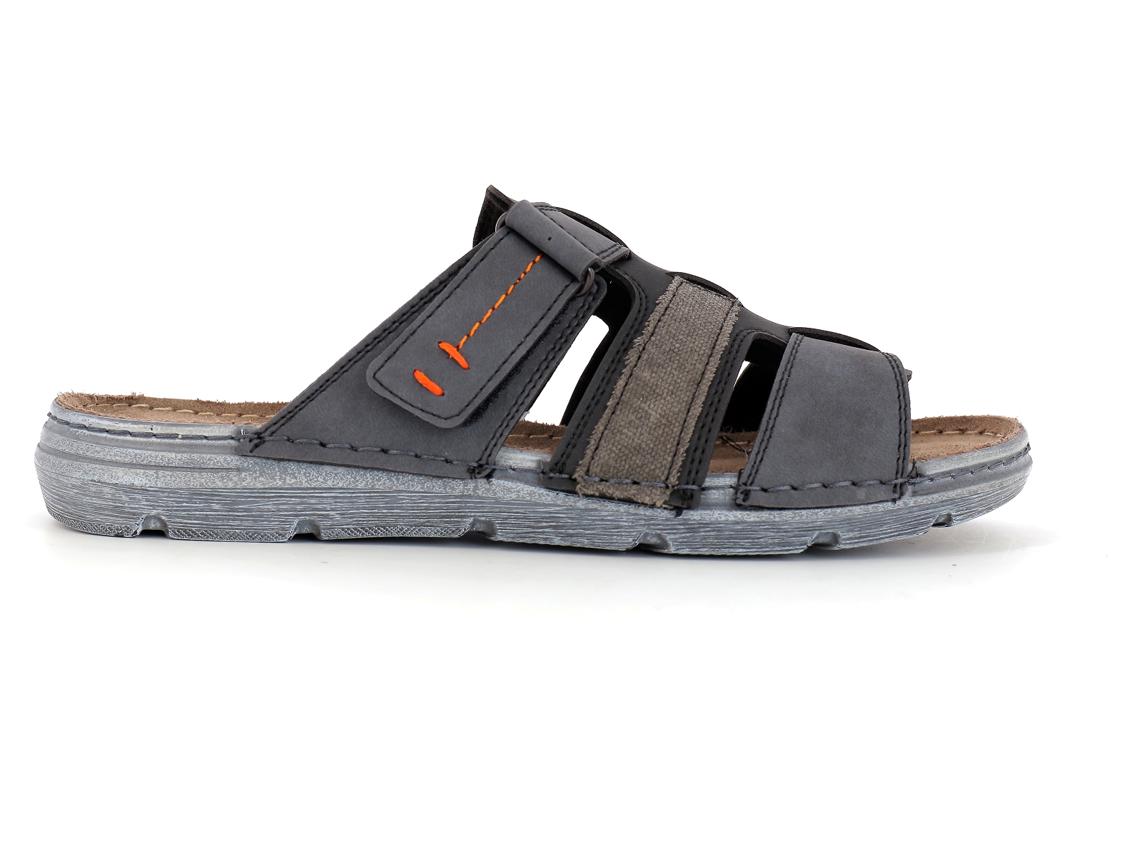 P brand-8002 Synthétique Noir Gris