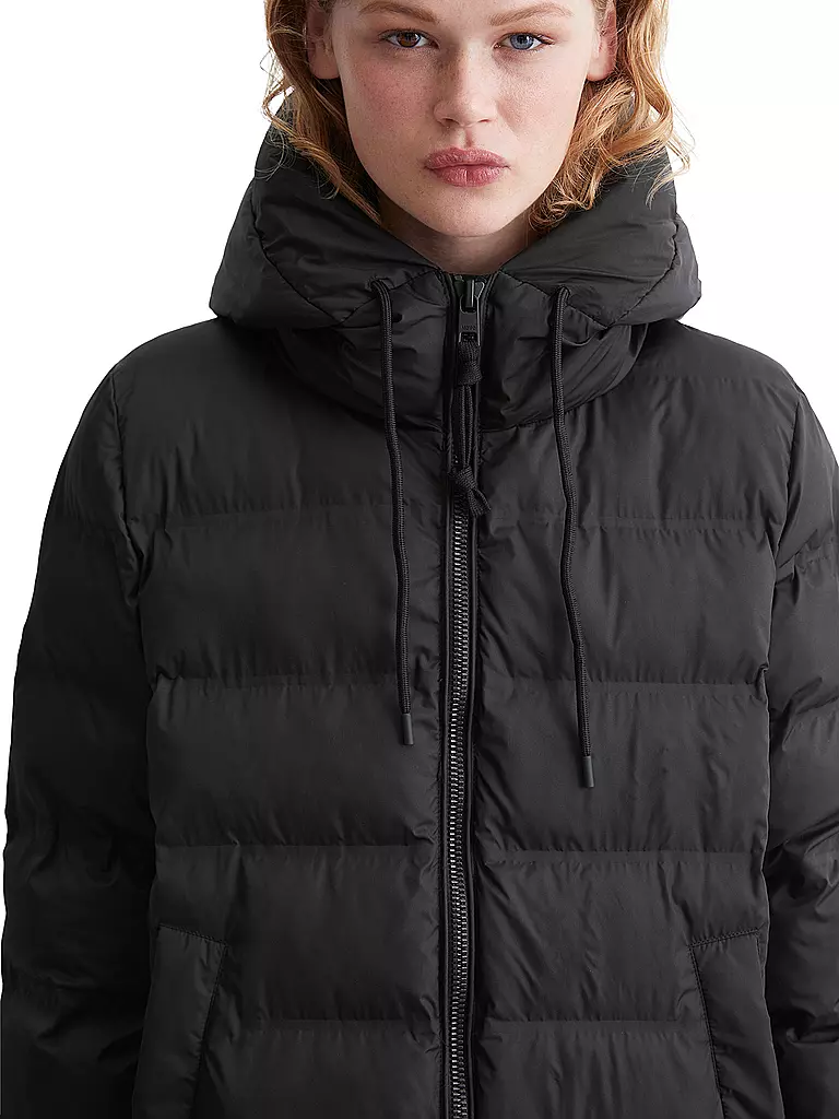 MARC O' POLO DENIM Steppmantel schwarz