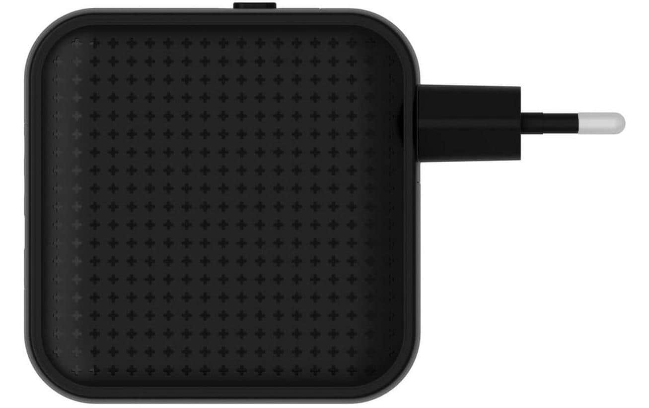 USB-Wandladegerät HyperJuice USB-C GaN 70 W SchwarzUSB-C GaN Reise-Ladegerät