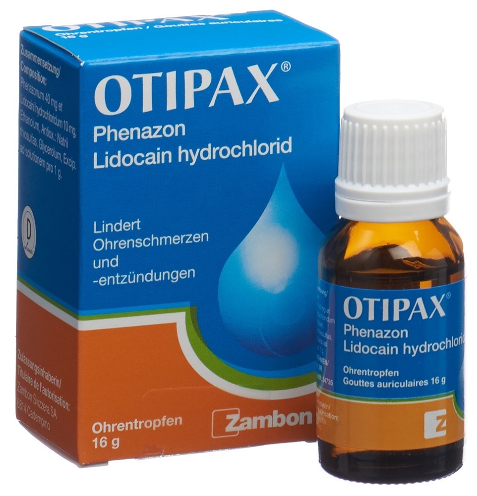 OTIPAX Gtt Auric Fl 16 g