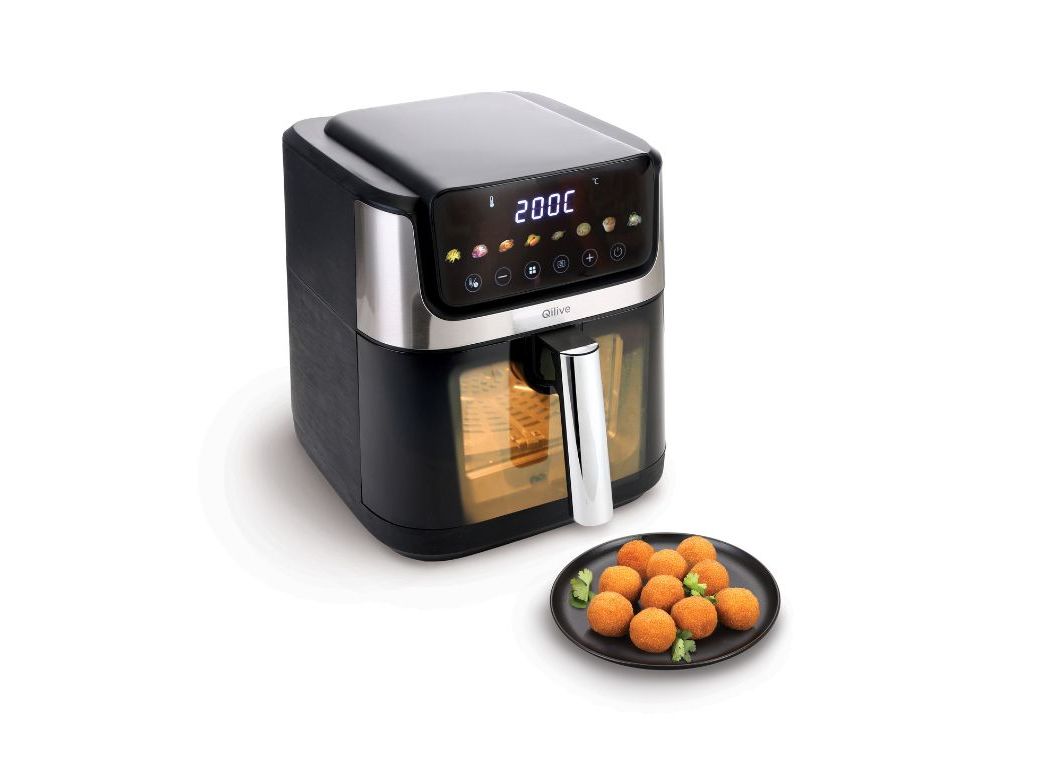FRITADEIRA AIR FRYER QILIVE Q.5560 DUO HEAT DIGITAL 6.5L