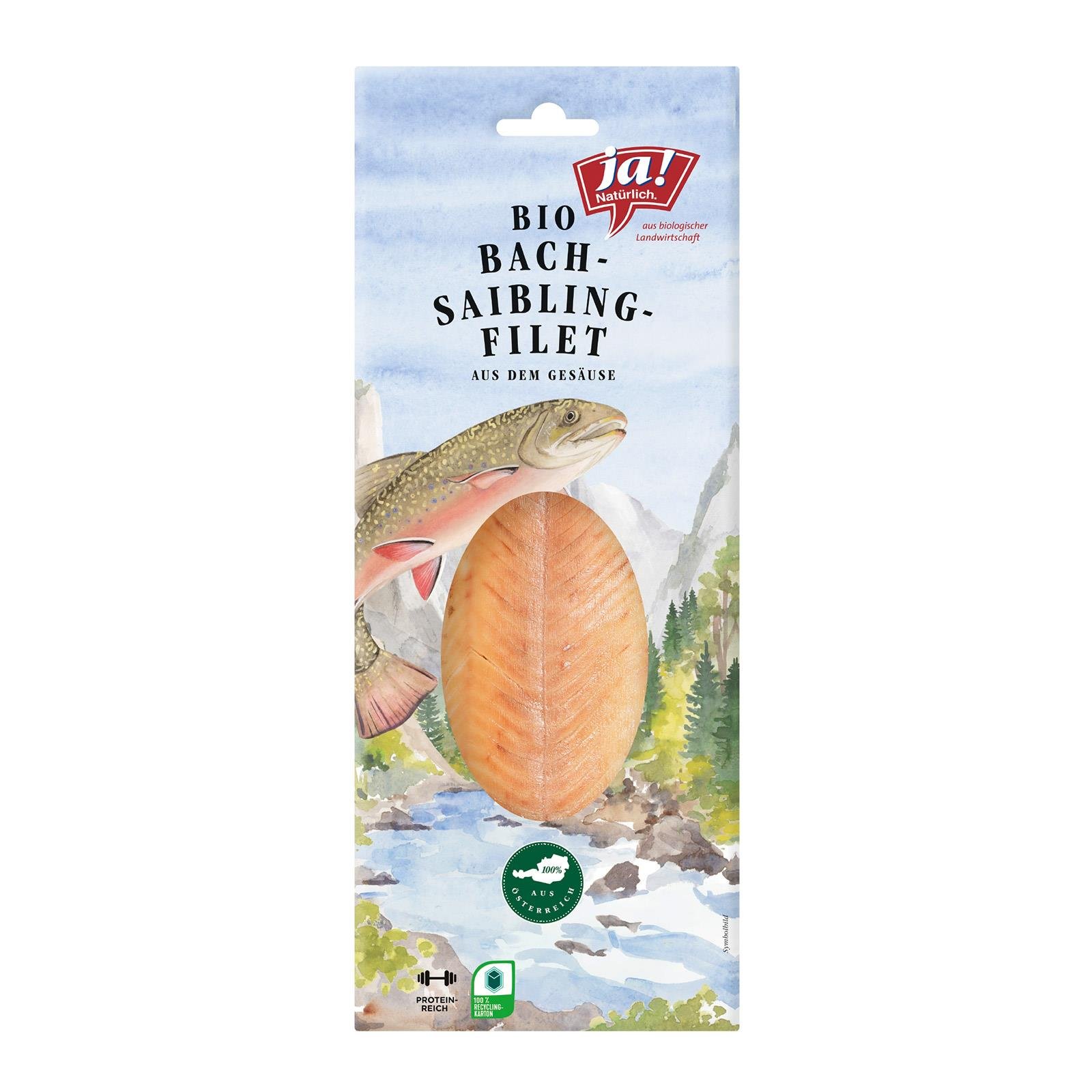 Ja! Natürlich Saiblingsfilet Geräuchert