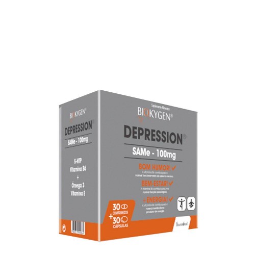 Biokygen Depression 30 comprimidos   30 cápsulas
