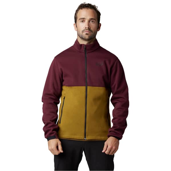 Veste VTT FOX RANGER FIRE FLEECE CREW DARK MAROON
