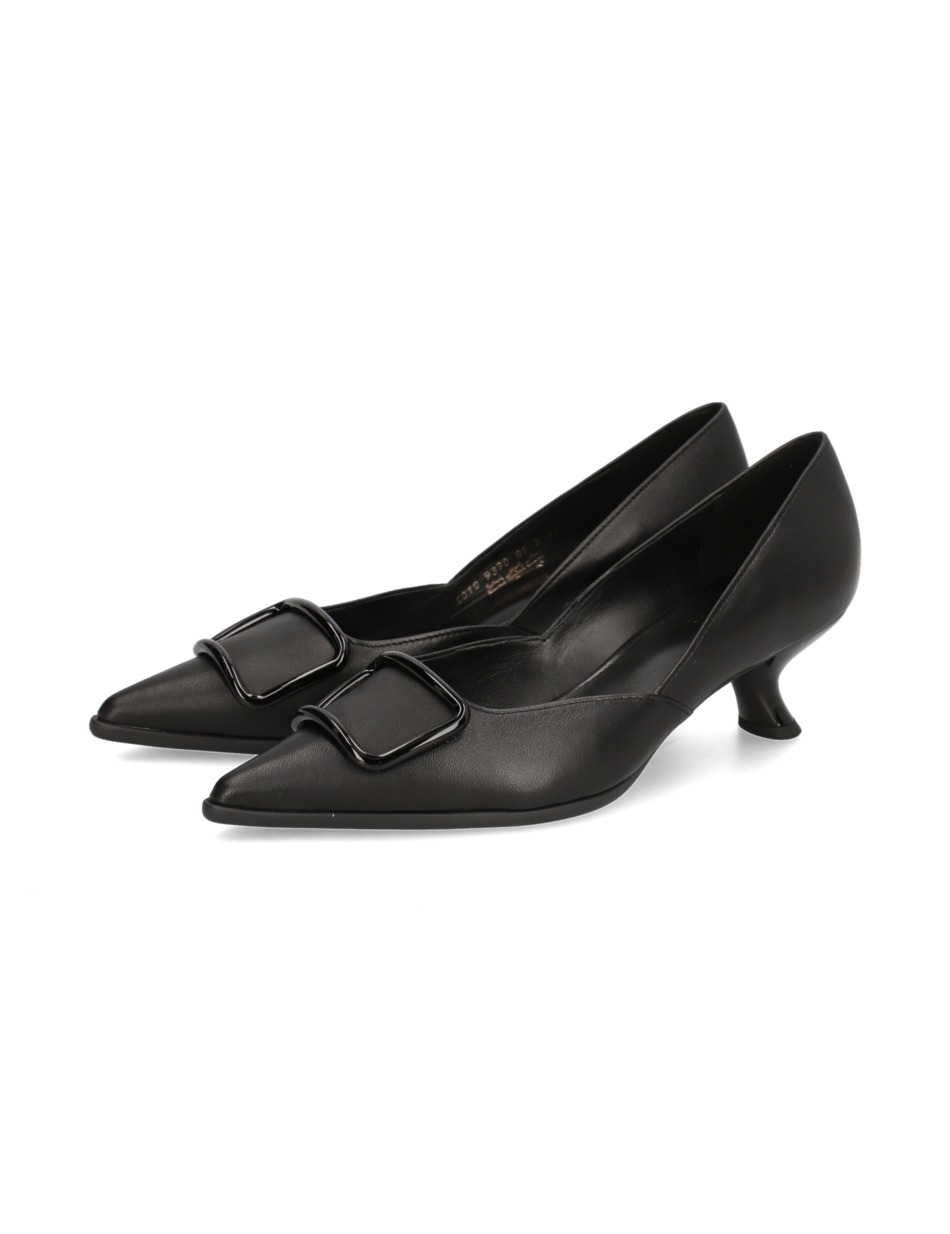 Glattleder Pumps