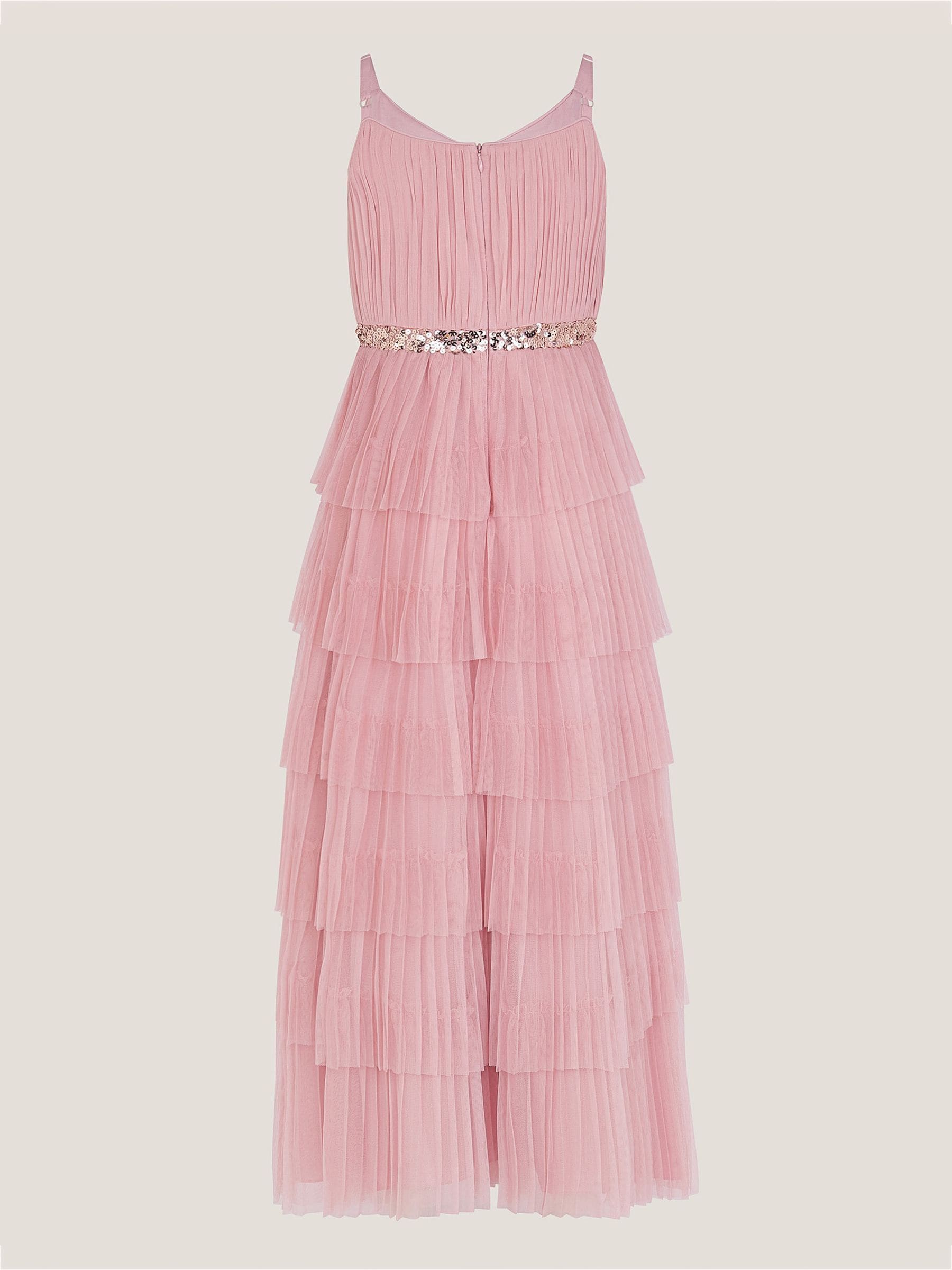 Monsoon Fiorella Sleeveless Tiered Maxi Dress