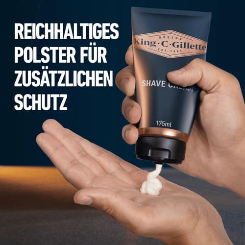 King C. Gillette Rasiercreme für Männer