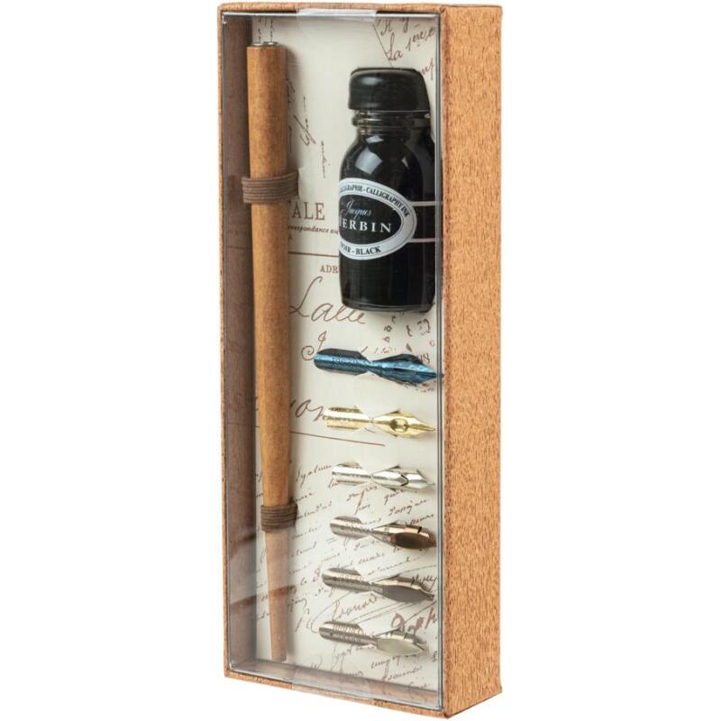 Petit coffret de calligraphie