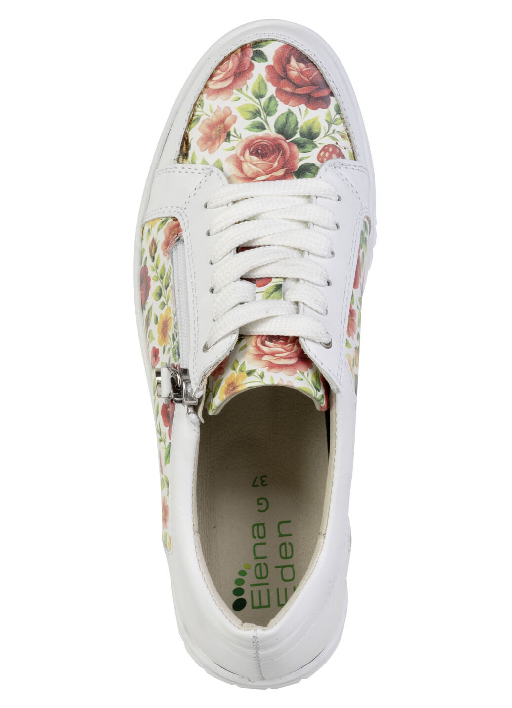 ELENA EDEN, stilvolle Damen-Sneaker, Weite G, mit herausnehmbarem Fussbett