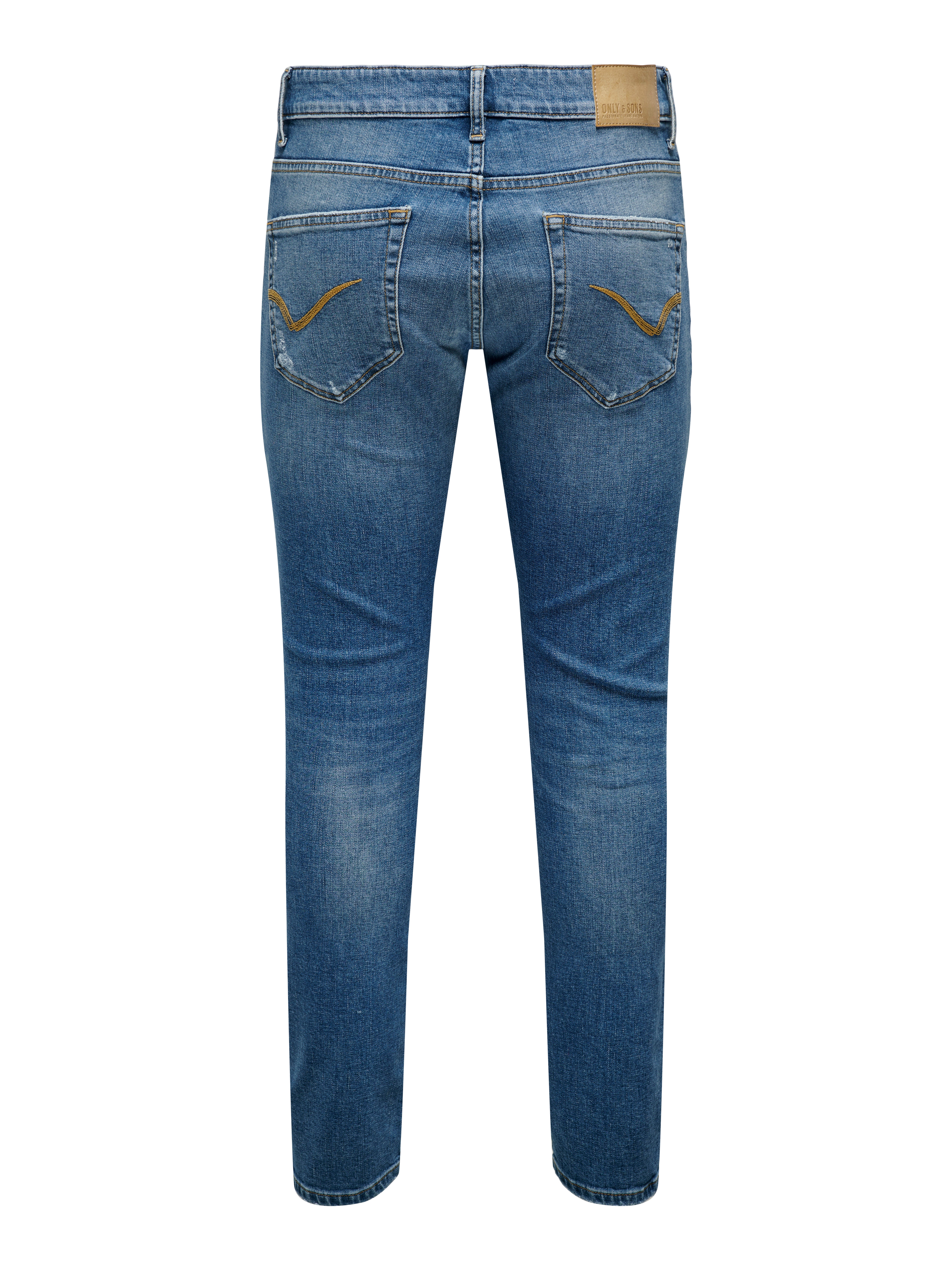 ONSLOOM Niedrige Taille Slim Fit Jeans Light Medium Blue Denim