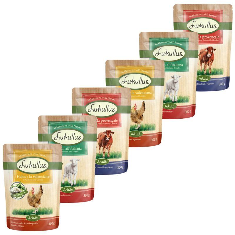 Lot Lukullus Adulte 24 x 300 g