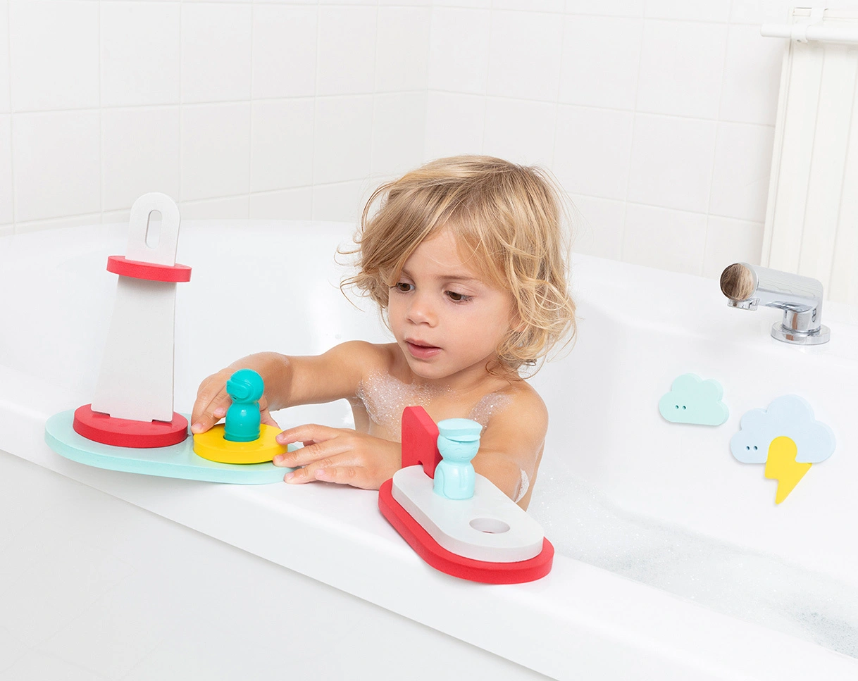Badewannenspielzeug QUUTOPIA PUZZLE FRIENDS - TO THE RESCUE 13-teilig