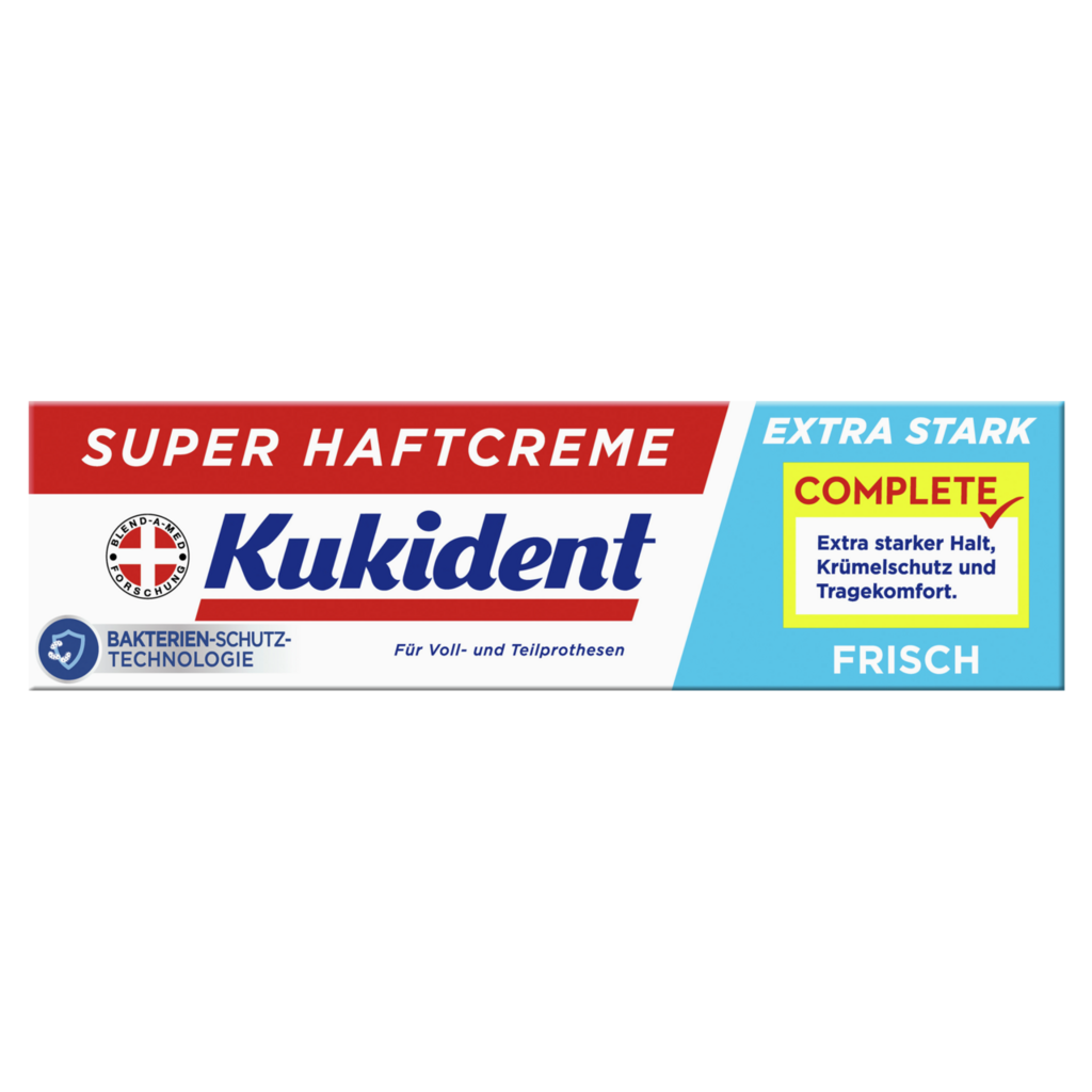 KUKIDENT Haftcreme Extra Stark Creme frisch 47 g