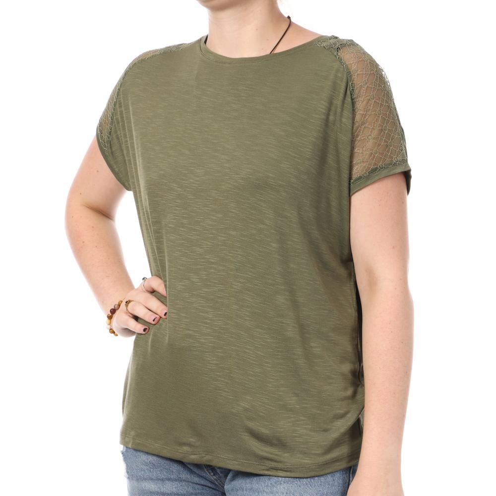 Vila Top Kaki Femme Vila Vipapsi