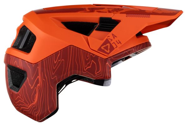 Casque VTT Leatt AllMtn 4.0  Flame Orange
