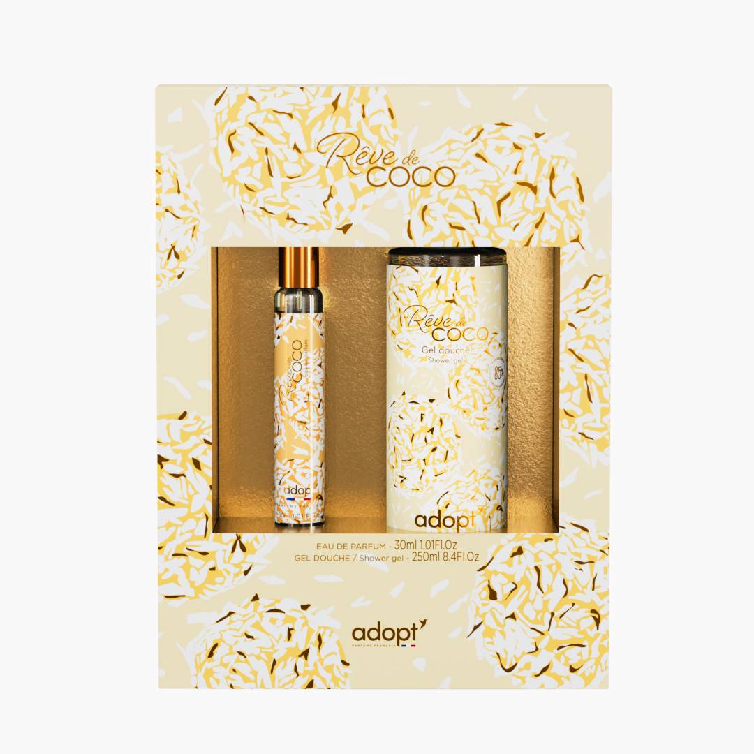 Rêve de coco Coffret eau de parfum 30 ml + gel douche 250 ml