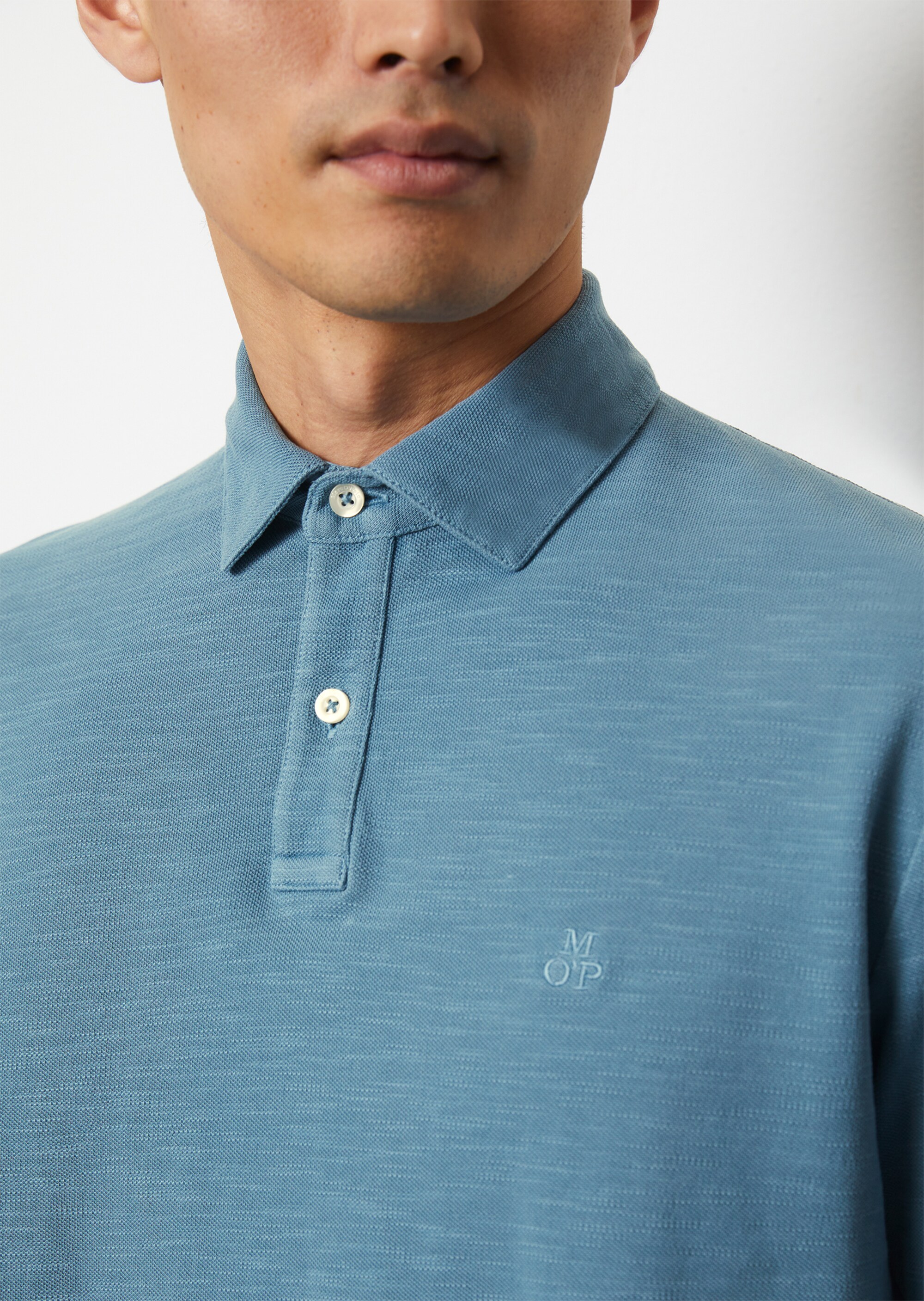 DfC Poloshirt Piqué regular in Piqué-Slub-Qualität