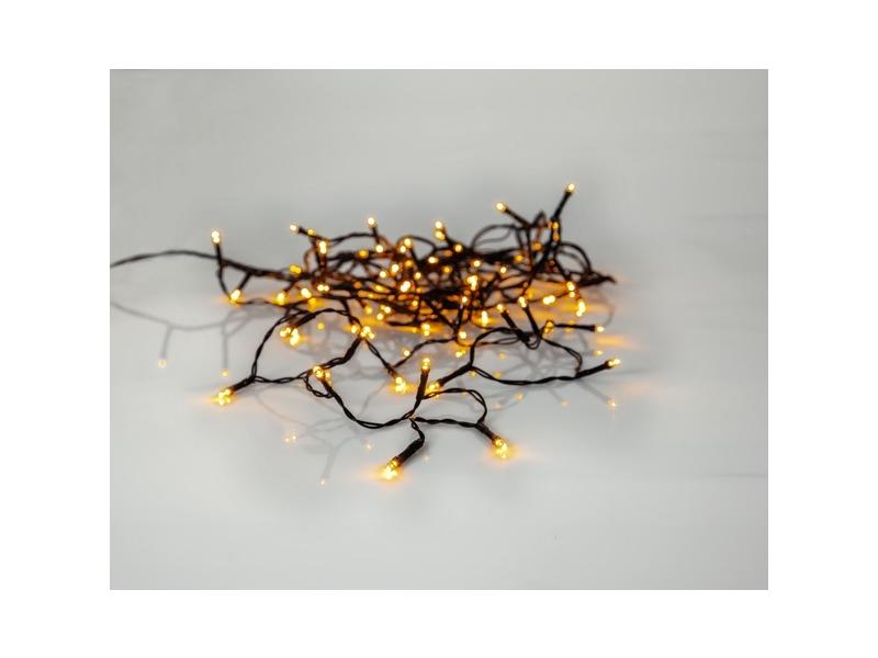 Star Trading LED Lichterkette Golden 5.6 m, 80 LEDs Lichterkette für den Aussenbereich