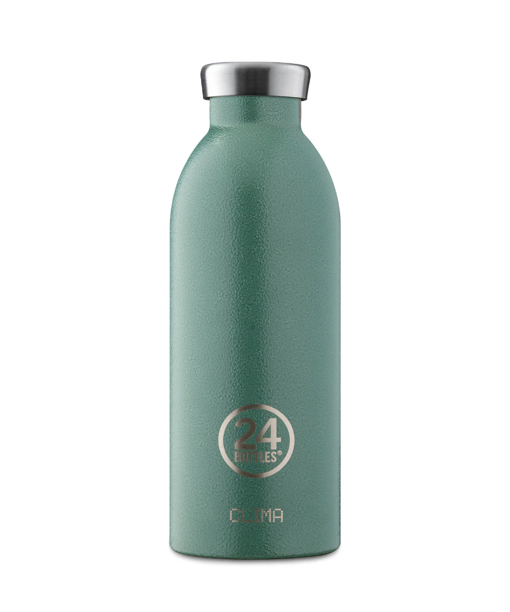 24Bottles  Clima flaske, Rustic moss green - 500 ml.
