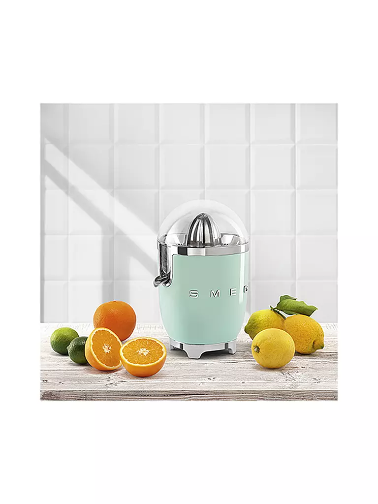SMEG Zitruspresse 50s Retro Style Pastellgrün CJF01PGEU hellgrün