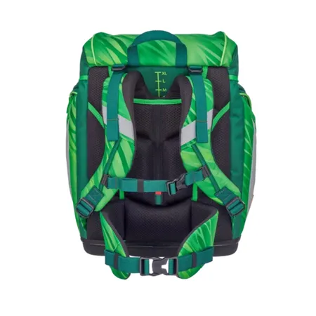 Scout Alpha Schulranzen-Set Green Rex mit Sporttasche, 4-teilig