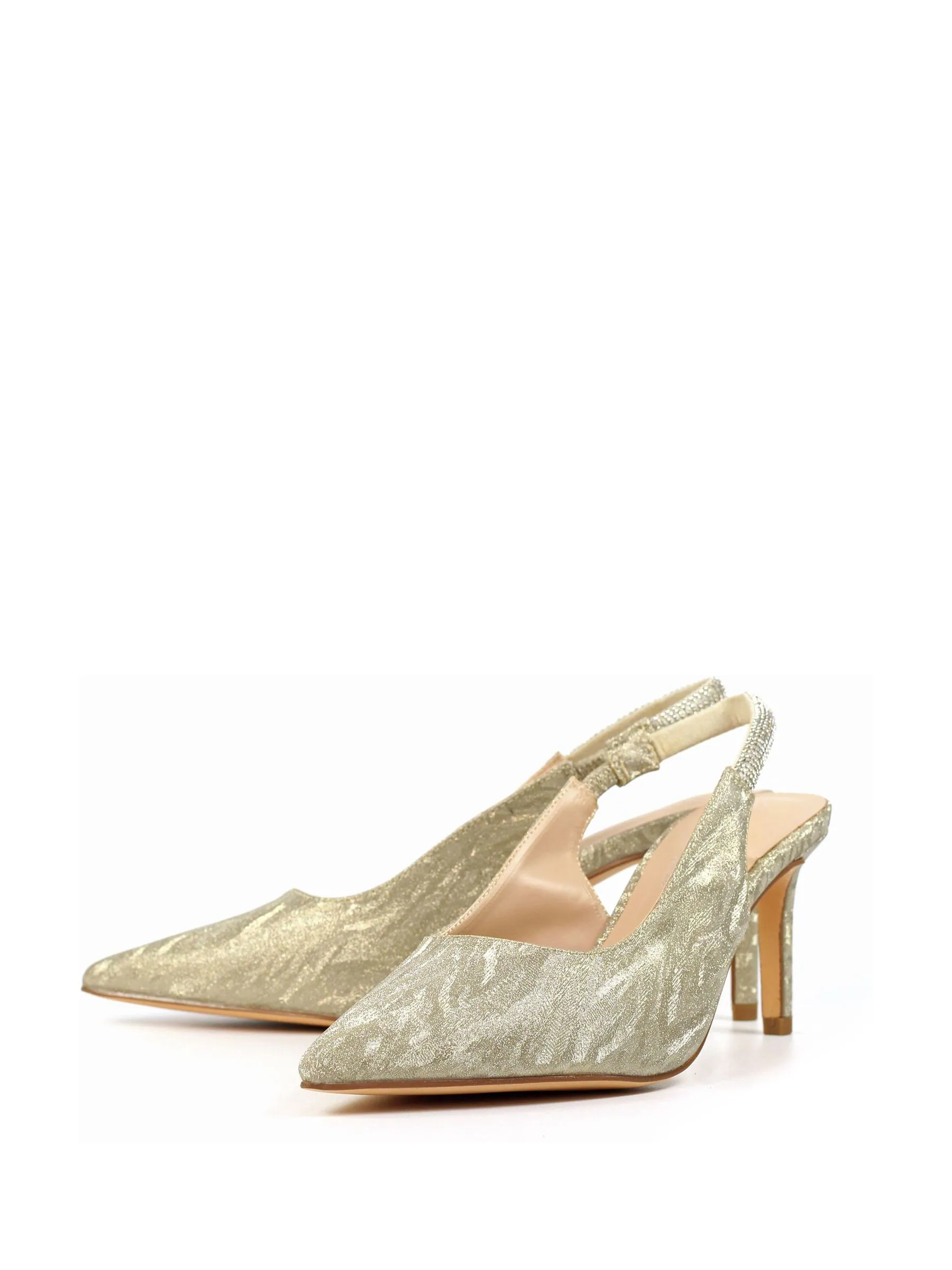 Goud - Lunar schoenen met hielbandje