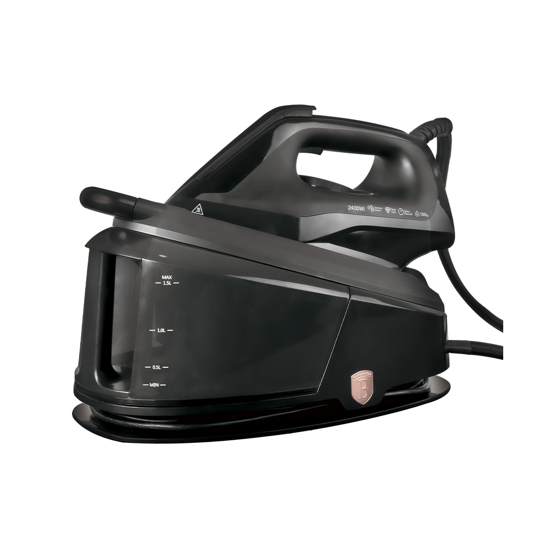 Berlinger Haus Dampfstation 2200W Black Rose Collection
