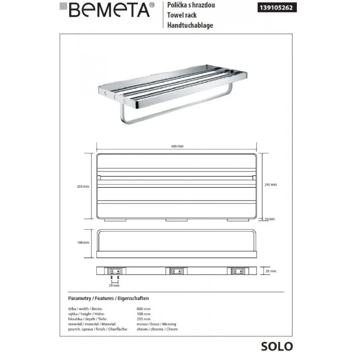 Bemeta - Maison De La Tendance BEMETA SOLO