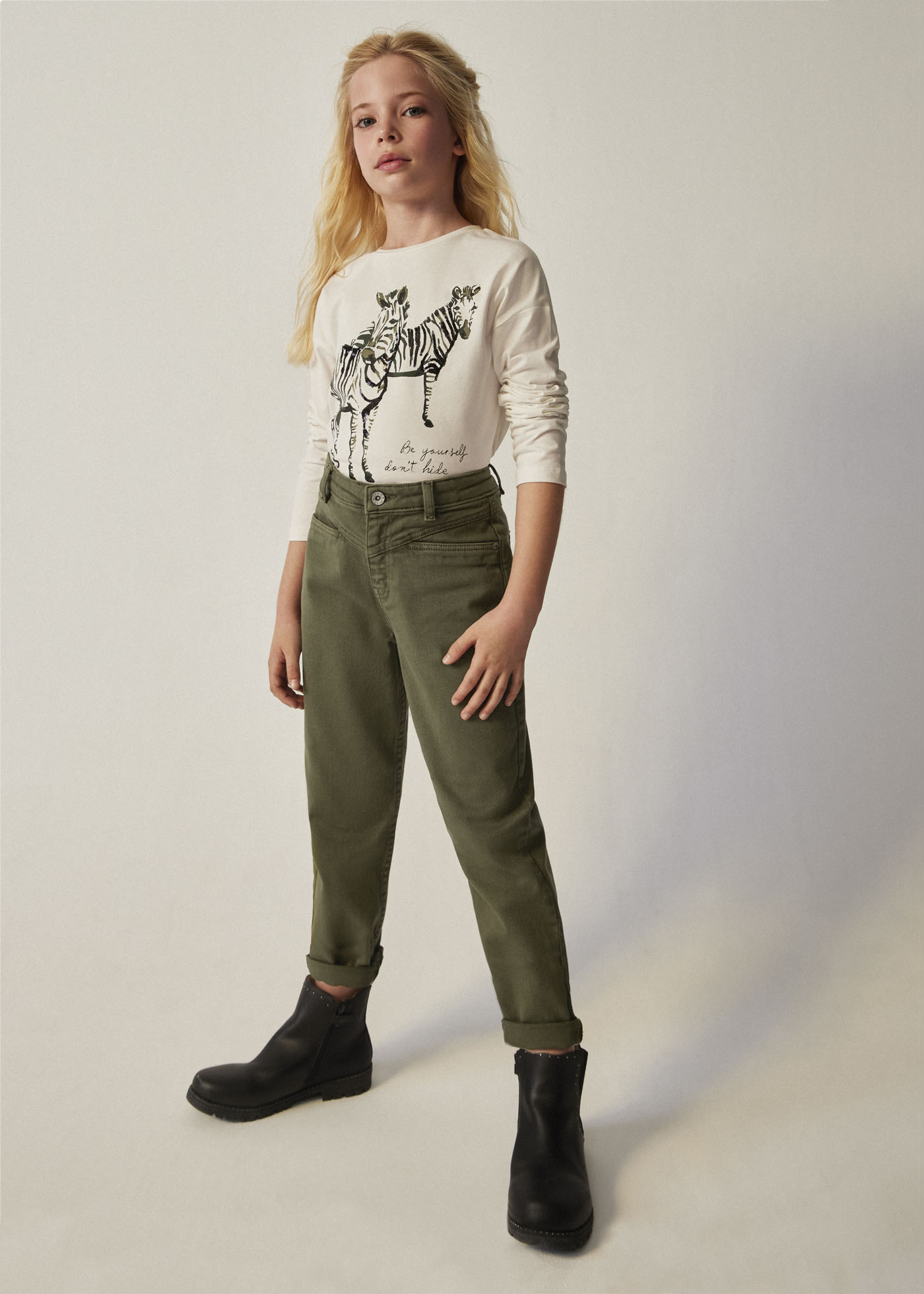 Calça folgada feminina Better Cotton