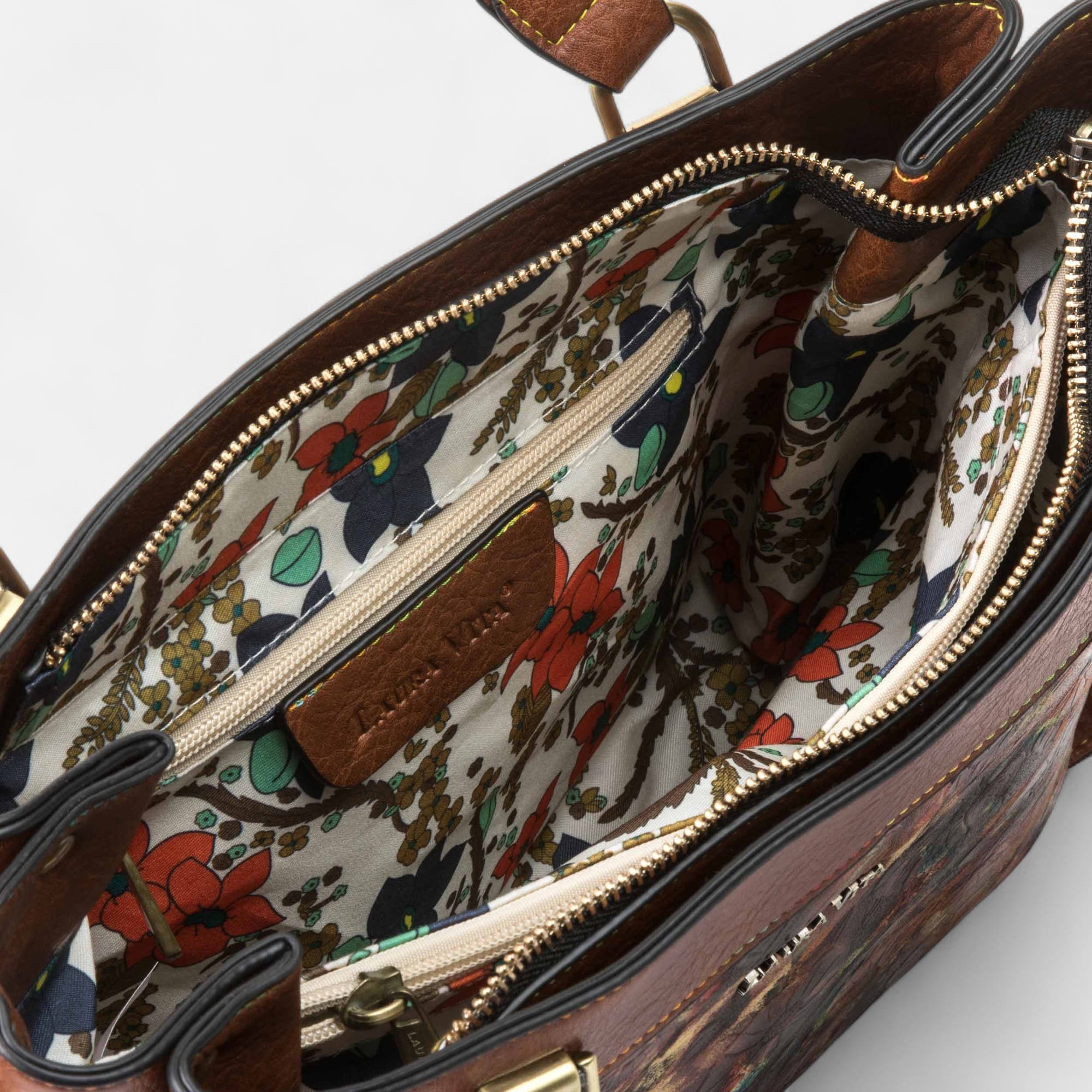 Sac à main cognac