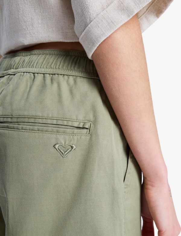 Sweetest Day Short décontracté Vert Femme