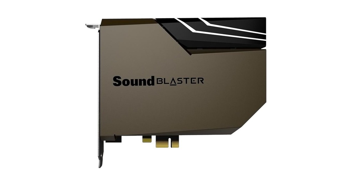 CreativeSound Blaster AE-7 geluidskaart  (Zwart)