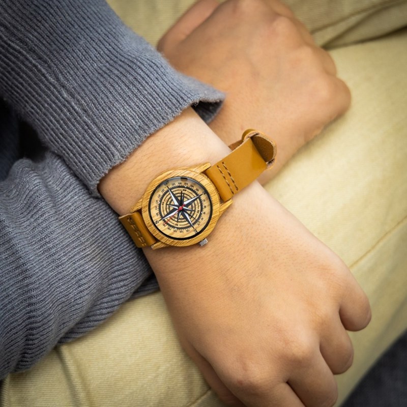 Montre Femme CHTIME bracelet Cuir Marron