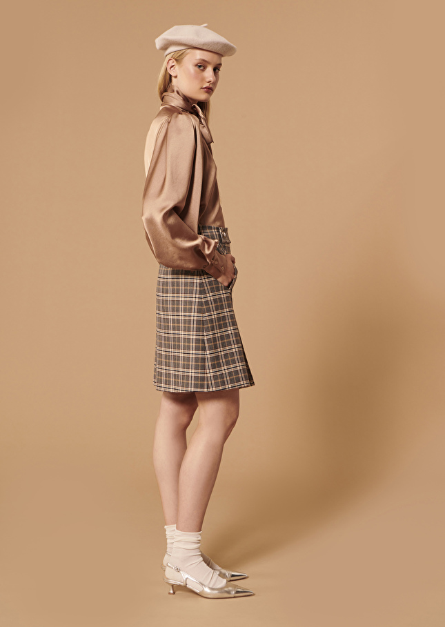Jupe Jimmygrise en tartan