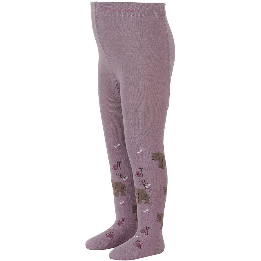 Sterntaler Strumpfhose Bär lila