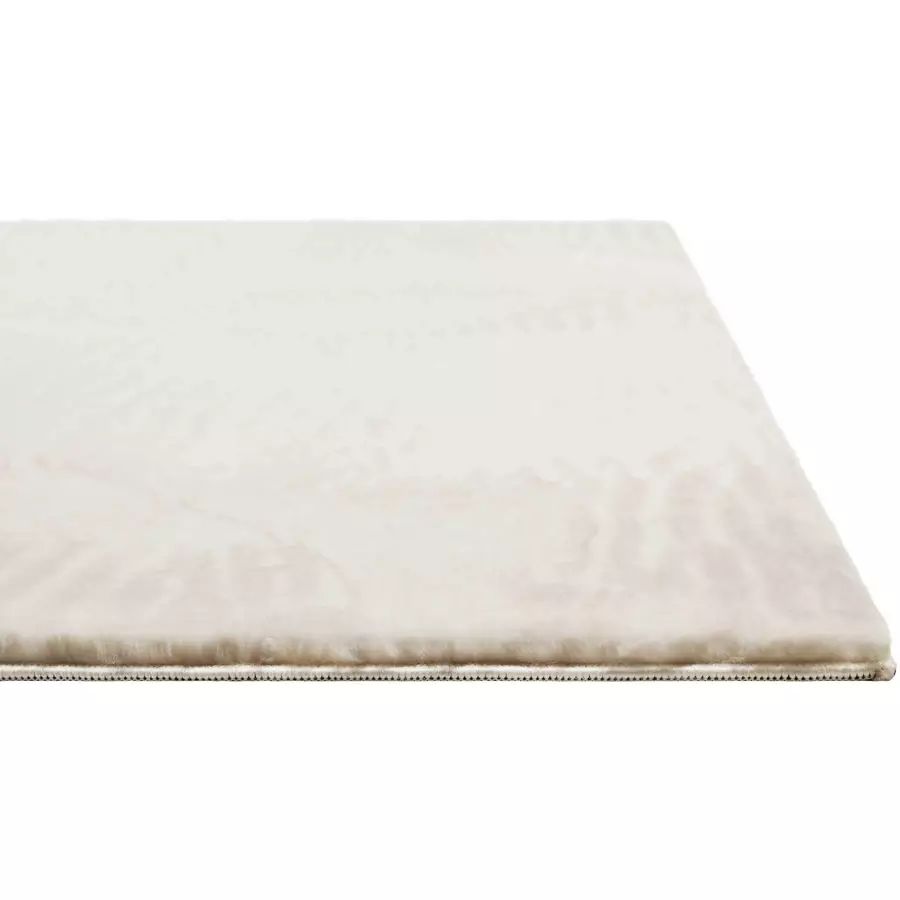 Homie Living Kurzflorteppich Villa Rosso creme beige